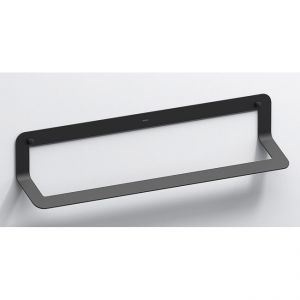 Sonia Quick Black 600mm Towel Rail