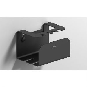 Sonia Quick Black Toothbrush Holder