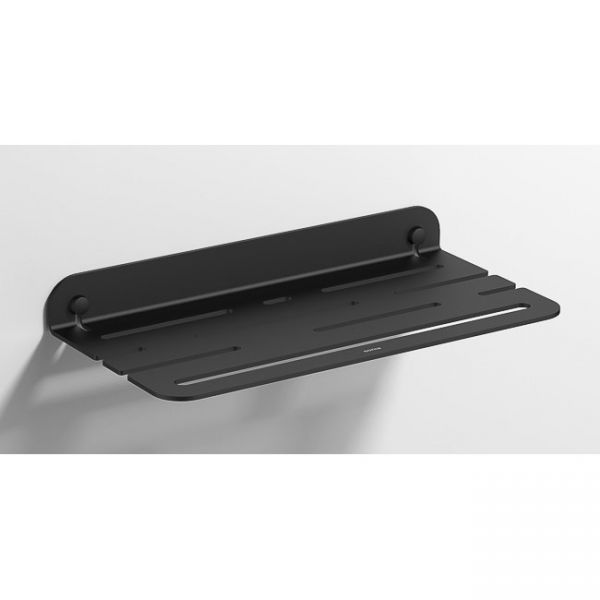 Sonia Quick Black 300mm Shower Shelf