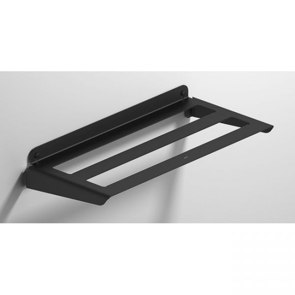 Sonia Quick Black 600mm Towel Rack