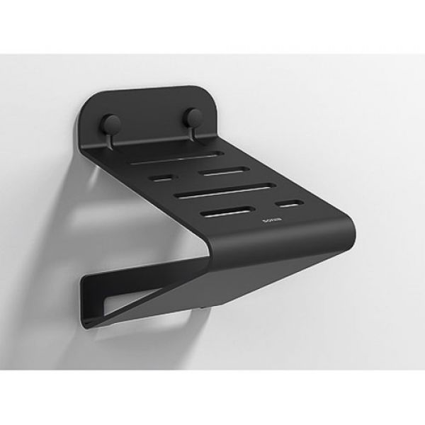 Sonia Quick Black Shower Foot Rest