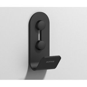 Sonia Quick Black Single Robe Hook