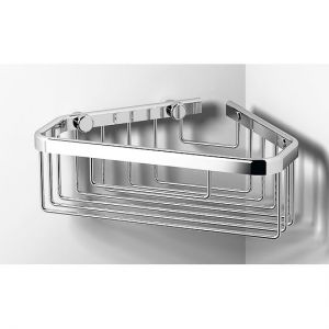 Sonia Chrome Large Corner Shower Basket