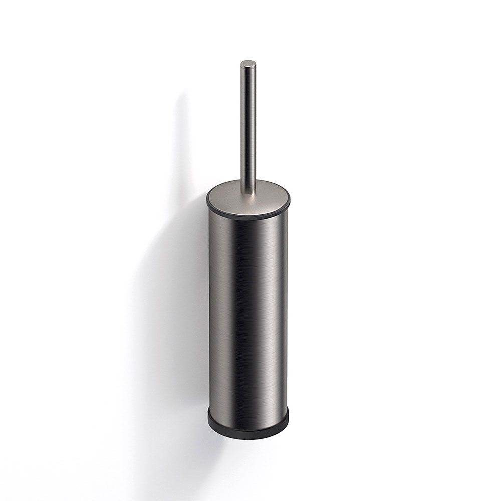 Brushed nickel toilet brush discount