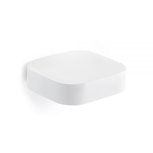 Gedy Outline Matt White Wall Mounted Soap Dish