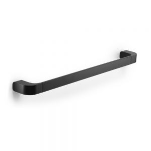 Gedy Outline Matt Black 550 Wall Mounted Towel Rail