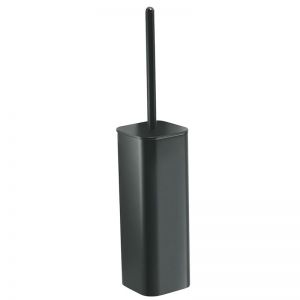 Gedy Outline Black Toilet Brush Freestanding