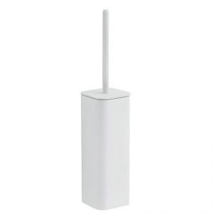 Gedy Outline White Toilet Brush Freestanding