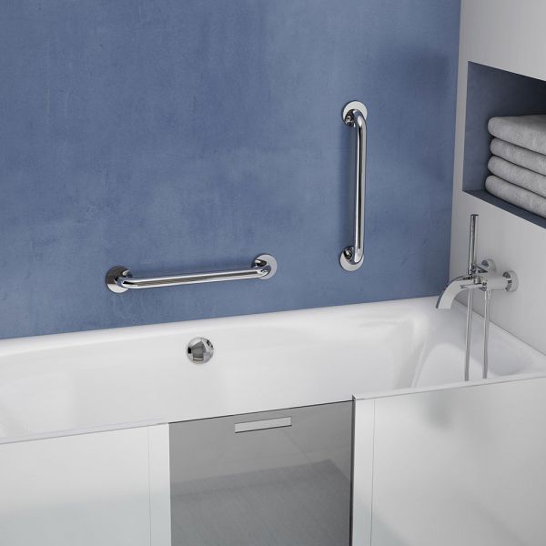 Gedy G Pro Brushed Stainless Steel Grab Bar 32cm #2