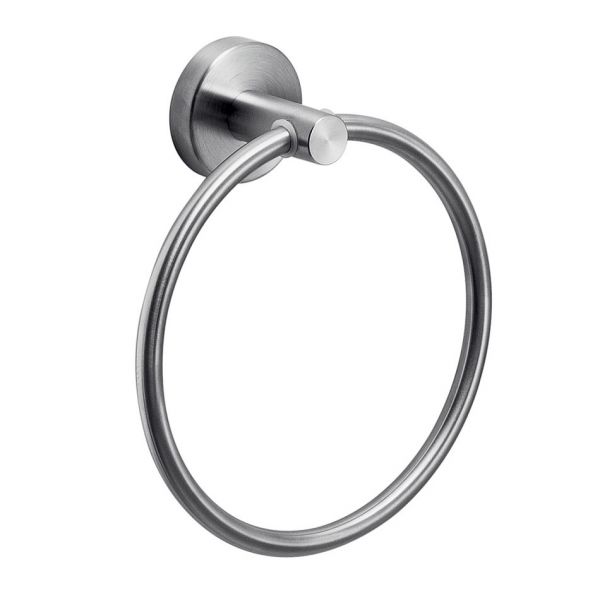 Gedy G Pro Brushed Stainless Steel Towel Ring