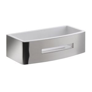 Gedy Poseidon Chrome Rectangular Shower Basket