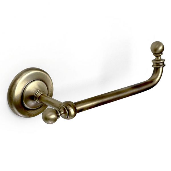 Origins Living Albany Aged Brass Open Toilet Roll Holder