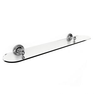 Origins Living Albany Chrome Glass Shelf