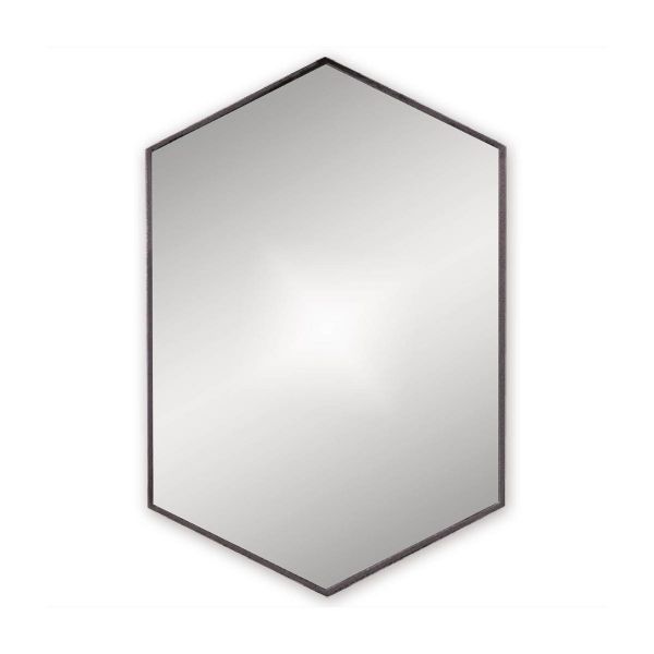 Origins Living Black Docklands Mirror 750 x 500mm