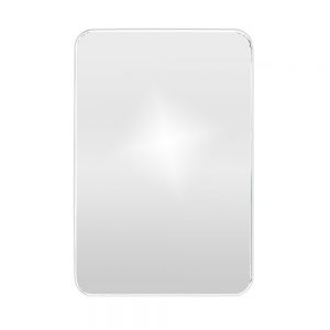 Origins Living City White 500 x 750 Rectangular Bathroom Mirror