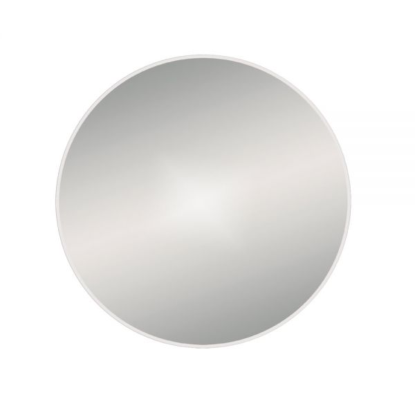 Origins Living Docklands White 600 x 600 Round Bathroom Mirror