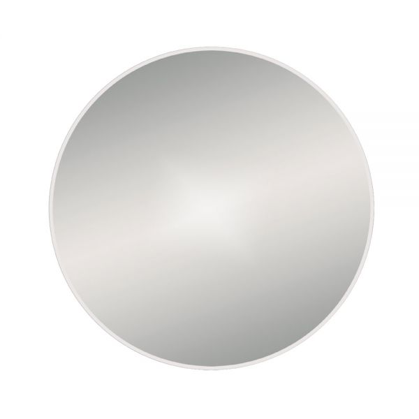Origins Living Docklands White 800 x 800 Round Bathroom Mirror