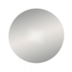 Origins Living Docklands White 800 x 800 Round Bathroom Mirror