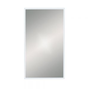 Origins Living Docklands White 400 x 700 Rectangular Bathroom Mirror