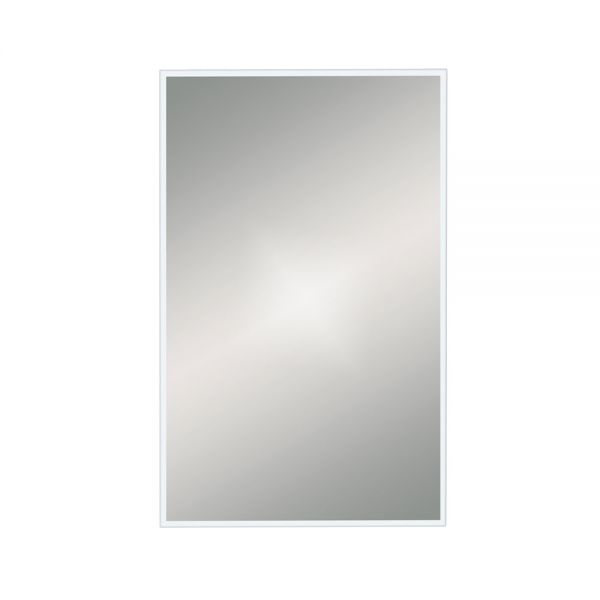 Origins Living Docklands White 500 x 800 Rectangular Bathroom Mirror