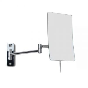 Origins Living Blake 130 x 210 Chrome Magnifying Bathroom Mirror