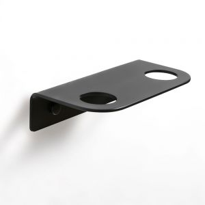 Origins Living Matt Black Bottle Holder 2 Holes