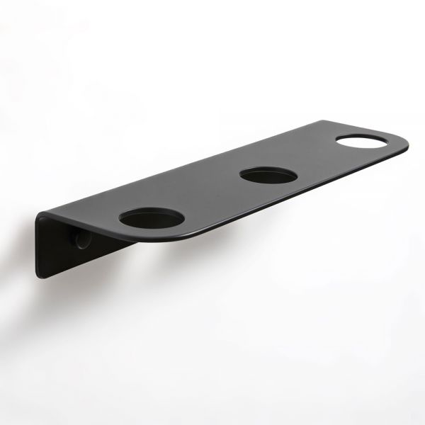 Origins Living Matt Black Bottle Holder 3 Holes