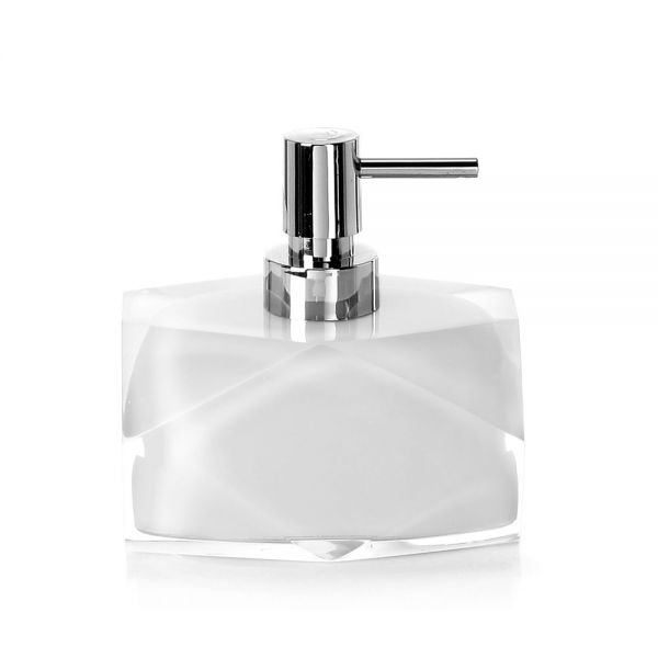 Gedy Chanelle White Soap Dispenser