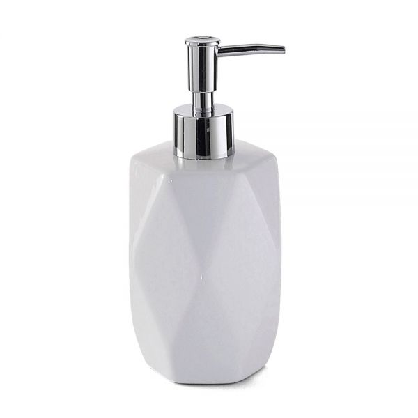 Gedy Dalia White Freestanding Soap Dispenser