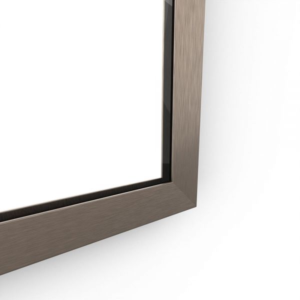 Origins Living Docklands 400 x 1000 Brushed Bronze Bathroom Mirror #3