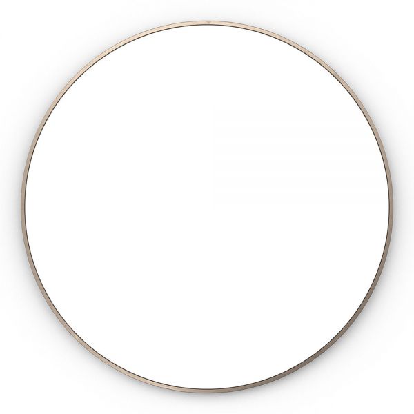 Origins Living Docklands Brushed Bronze Round Mirror 800 x 800mm #2