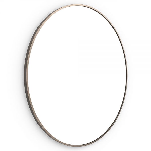 Origins Living Docklands Brushed Bronze Round Mirror 800 x 800mm