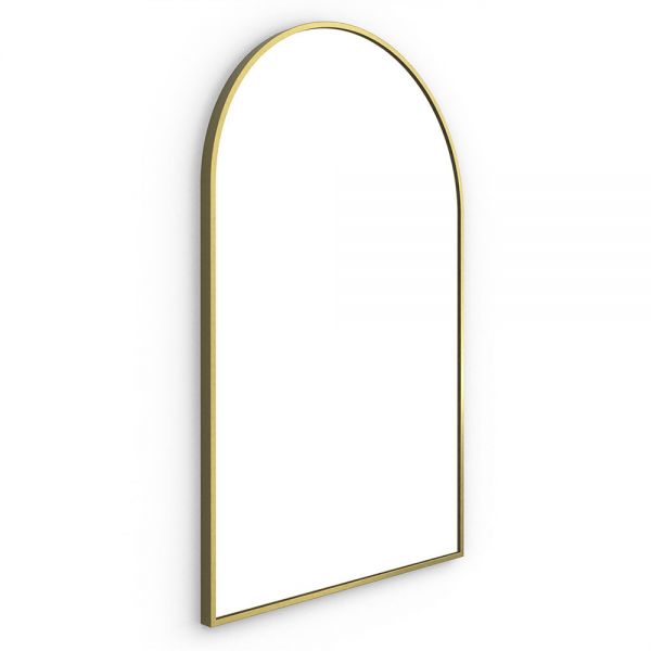 Origins Living Docklands Brushed Brass Arch Mirror 500 x 800mm