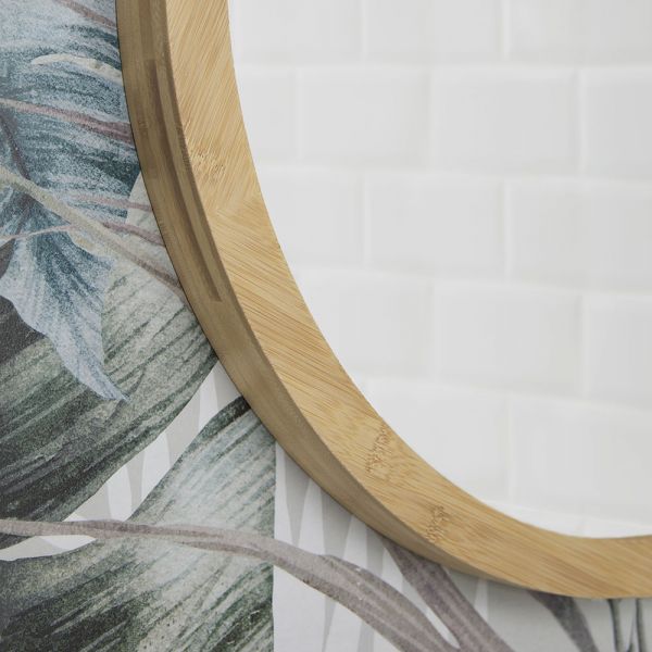 Origins Living Kenji Round Bamboo Mirror 800 x 800mm #4