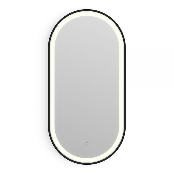 Origins Living Lomax Light Capsule Brushed Black LED Bathroom Mirror 400 x 800mm #2