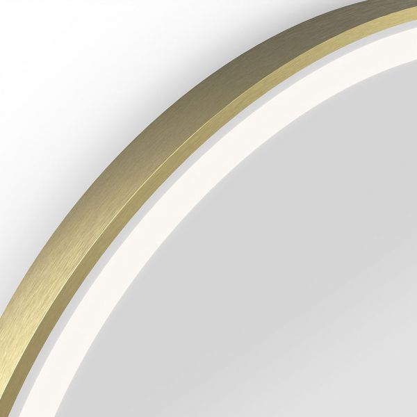 Origins Living Lomax Light Arch Brushed Brass LED Bathroom Mirror 400 x 800mm #3