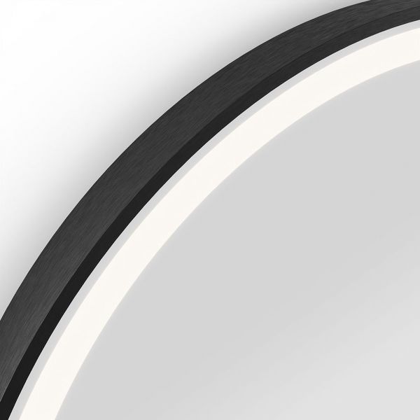Origins Living Lomax Light Arch Brushed Black LED Bathroom Mirror 400 x 800mm #3