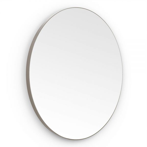 Origins Living Oslo Round 600 x 600 Brushed Bronze Bathroom Mirror