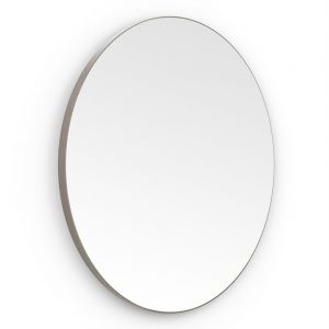 Origins Living Oslo Round 600 x 600 Brushed Bronze Bathroom Mirror