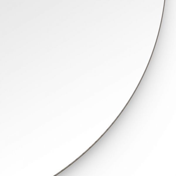 Origins Living Oslo Round 600 x 600 Brushed Bronze Bathroom Mirror #4