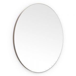 Origins Living Oslo Round 800 x 800 Brushed Bronze Bathroom Mirror