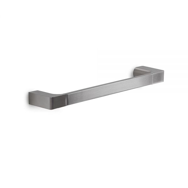 Gedy Pirenei Brushed Nickel Wall Mounted Towel Rail 350mm