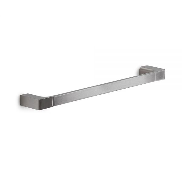 Gedy Pirenei Brushed Nickel Wall Mounted Towel Rail 450mm