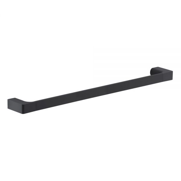 Gedy Pirenei Black 600 Wall Mounted Towel Rail