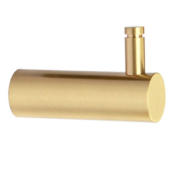 Origins Living Parker Brushed Brass Robe Hook