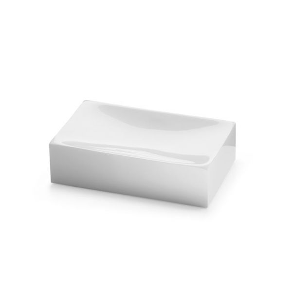 Gedy Sofia Gloss White Freestanding Soap Dish