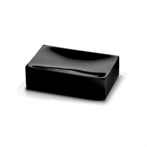 Gedy Sofia Matt Black Freestanding Soap Dish