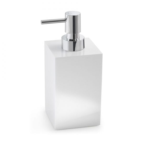 Gedy Sofia Gloss White Freestanding Soap Dispenser