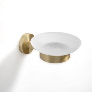 Origins Living Turner Brushed Brass Soap Dish