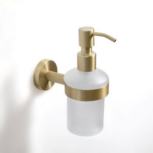 Origins Living Turner Brushed Brass Soap Dispenser